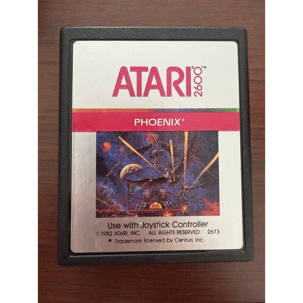 Phoenix (Atari 2600, 1982) By Atari Cartridge only TESTED